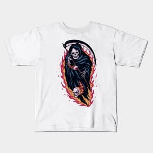 Grim Reaper Kids T-Shirt